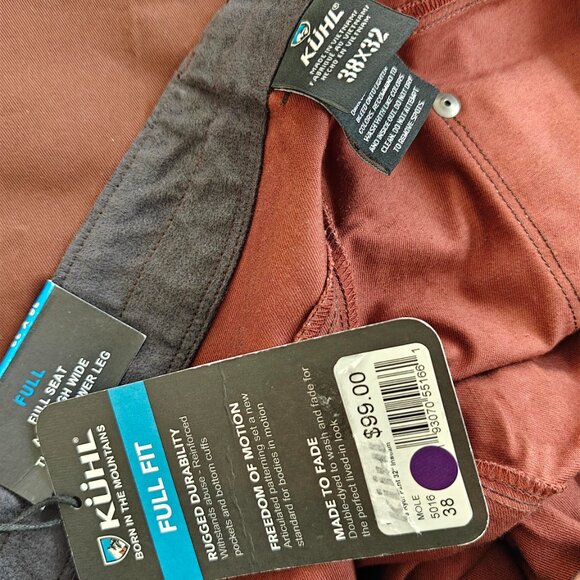 Kuhl Ryder Pant, Mens size 38x32 - Picture 2 of 3